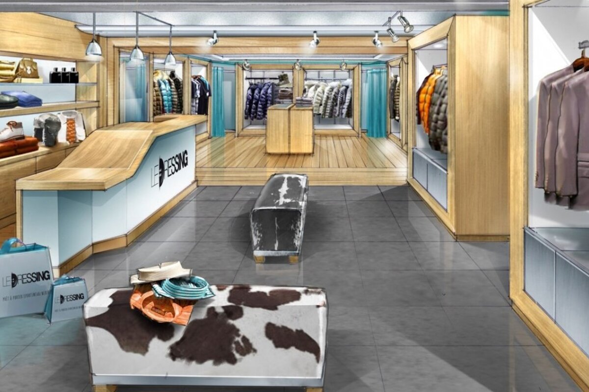 Le Dressing, Meribel - Centre shop interior