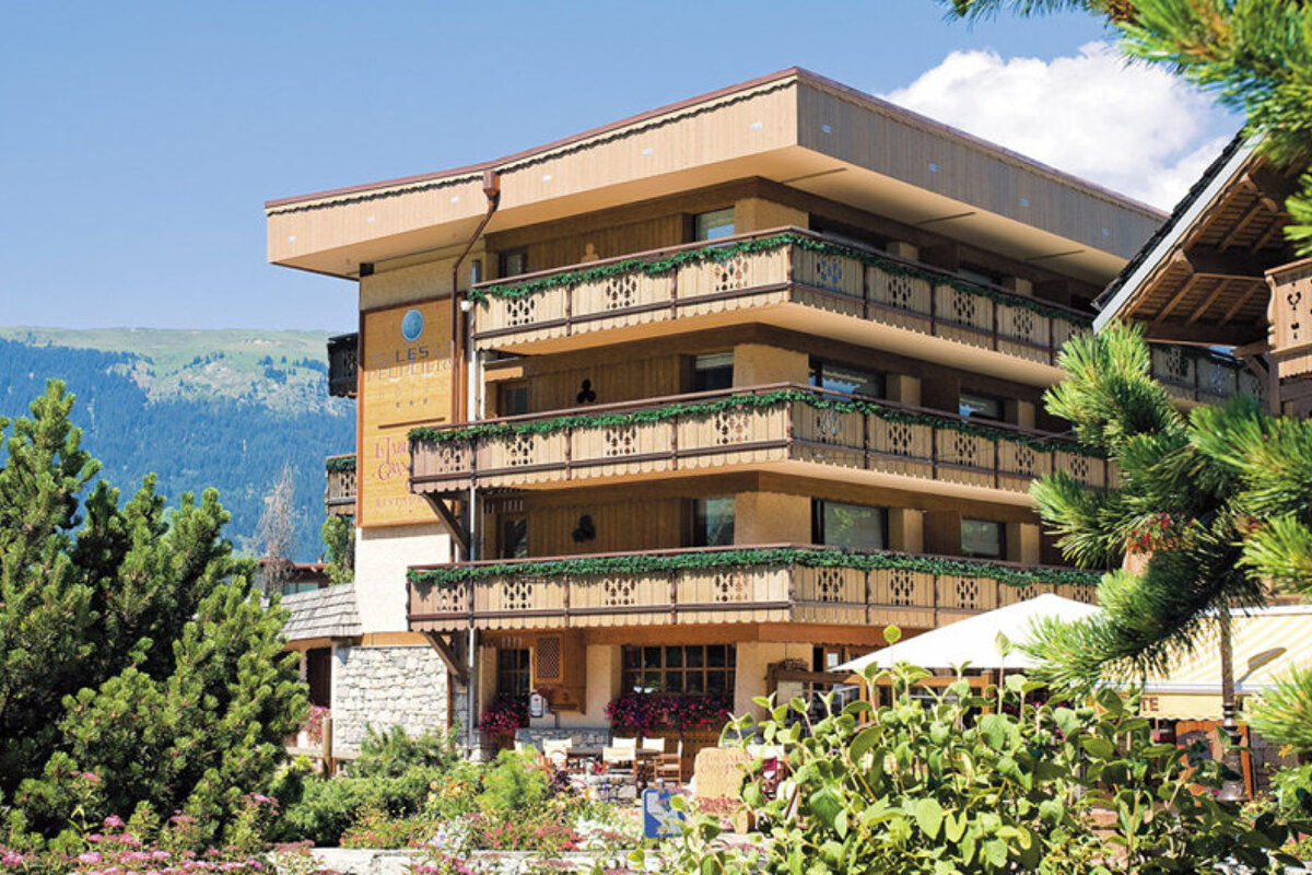 Les Peupliers Hotel, Courchevel Le Praz exterior