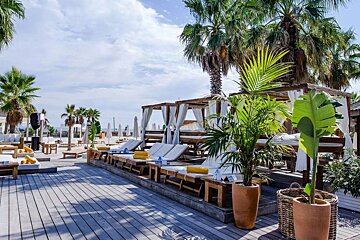 Nikki Beach Beach Club, Saint Tropez terrace