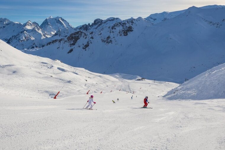 Sublime weather returns to Méribel during Christmas week