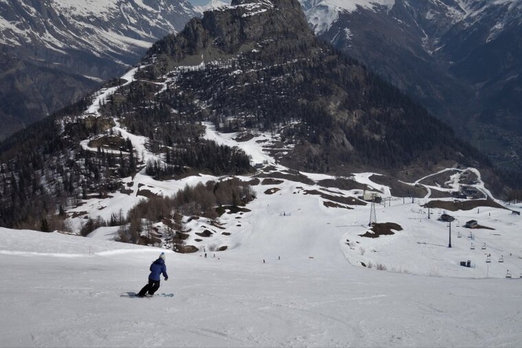 Winter's coming back to Chamonix