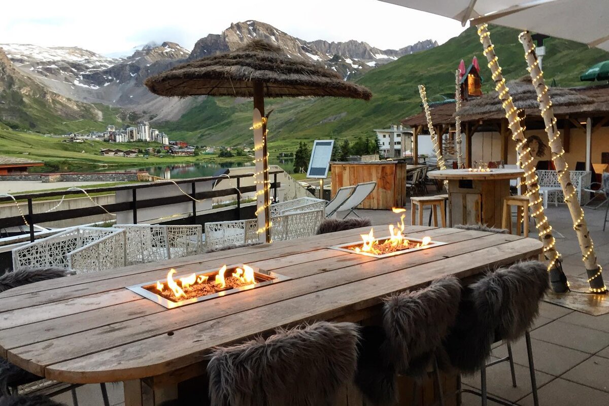 Les Planches Restaurant, Tignes Le Lac