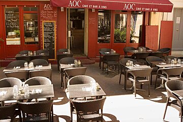 AOC Restaurant, Avignon restaurant terrasse