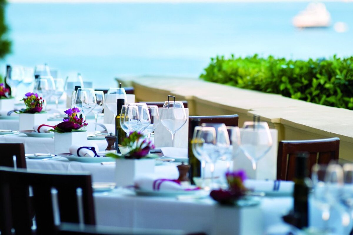 La Table du Royal, St-Jean-Cap-Ferrat restaurant terrasse