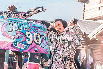 Born in the 90's party at La Folie Douce, Val d'Isere