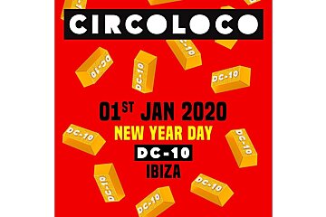 Circoloco New Year's Day at DC10, Ibiza Island