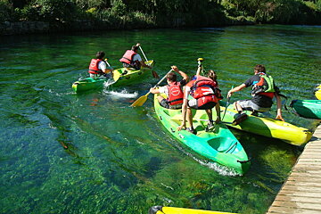 Kayak Vert, Fontaine de Vaucluse