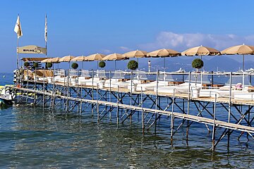 La Plage 45 Beach Club, Cannes terrace
