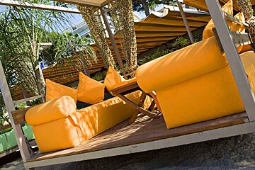 La Plage 45 Beach Club, Cannes terrace