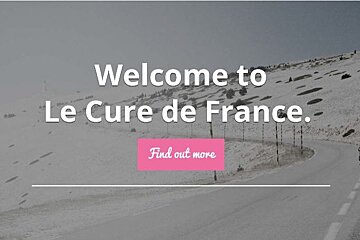 a poster for a cycle tour in france