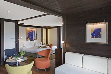 Le Hameau Albert 1er Hotel, Chamonix double bedroom