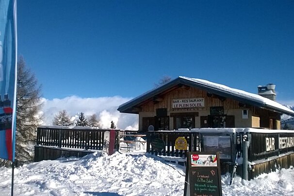 Le Plein Soleil Restaurant, Montchavin Les Coches exterior