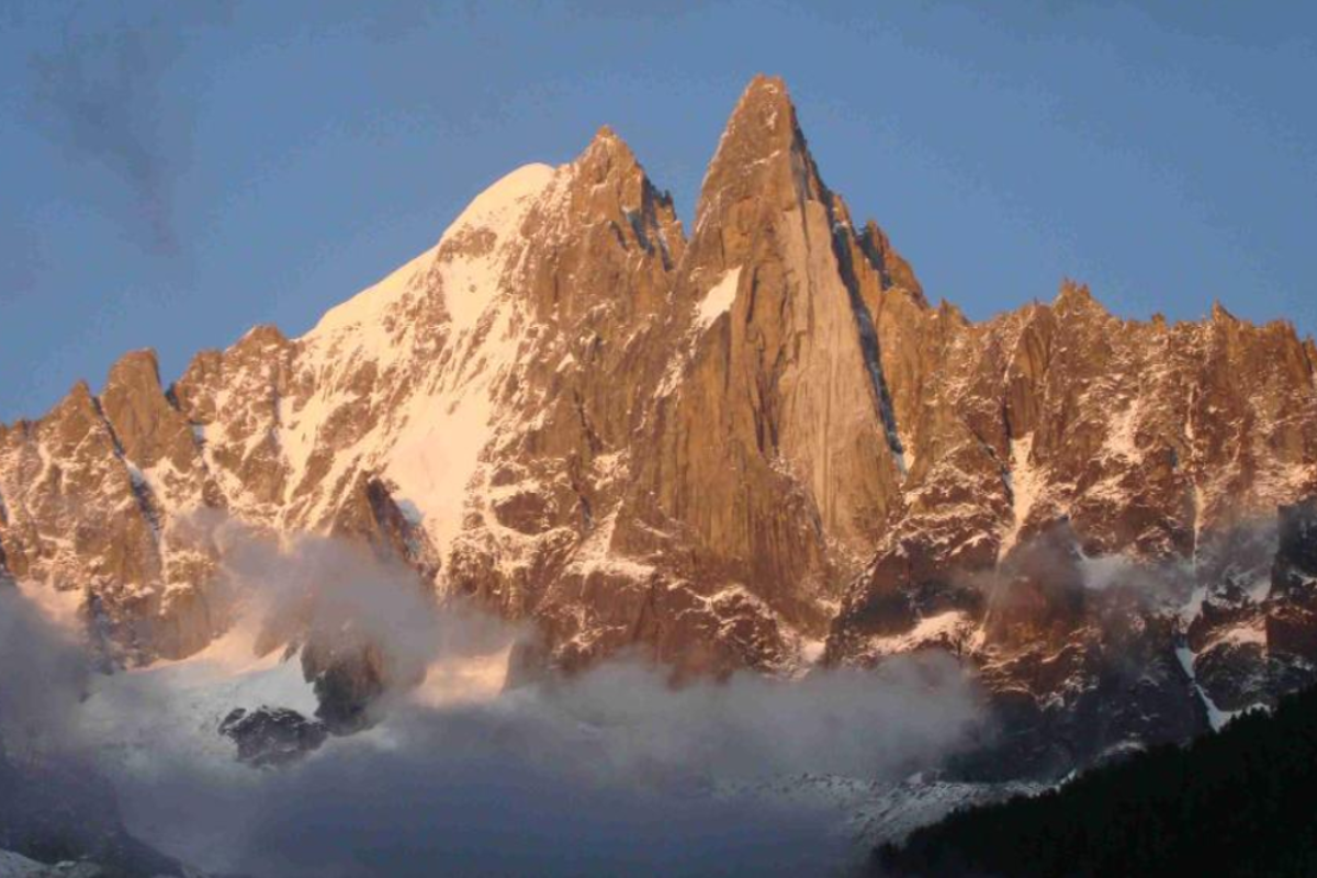 Les Lanchers Hotel, Chamonix view
