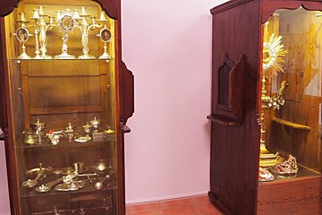 Museum of religious artefacts in the church Arta Mallorca