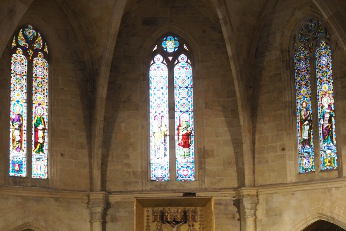 stained glass windows arta mallorca