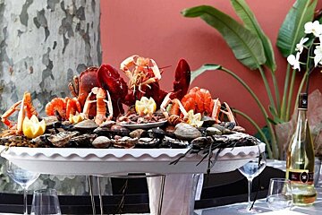 La Cabane de L'Ecailler Restaurant, Cagnes sur Mer style of cuisine