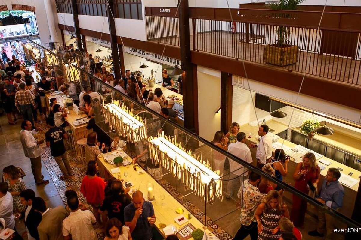 San Juan Gastronomic Market, Palma de Mallorca interior