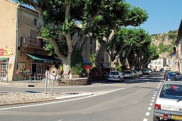 streets in a provence town