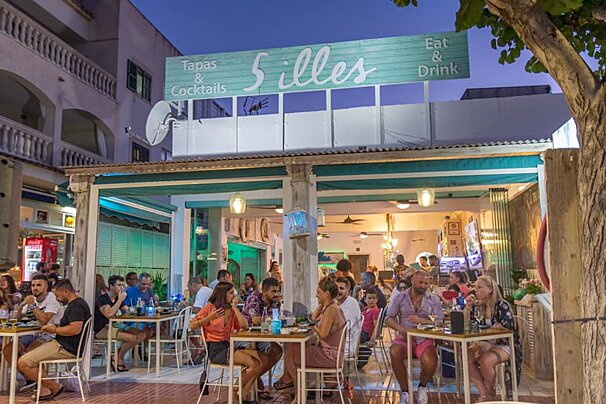 5illes Restaurant, Colonia de Sant Jordi restaurant terrasse