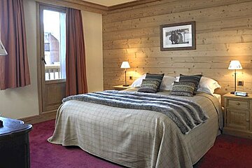 Aquila 203 Apartment, Val d'Isere - Centre double bedroom