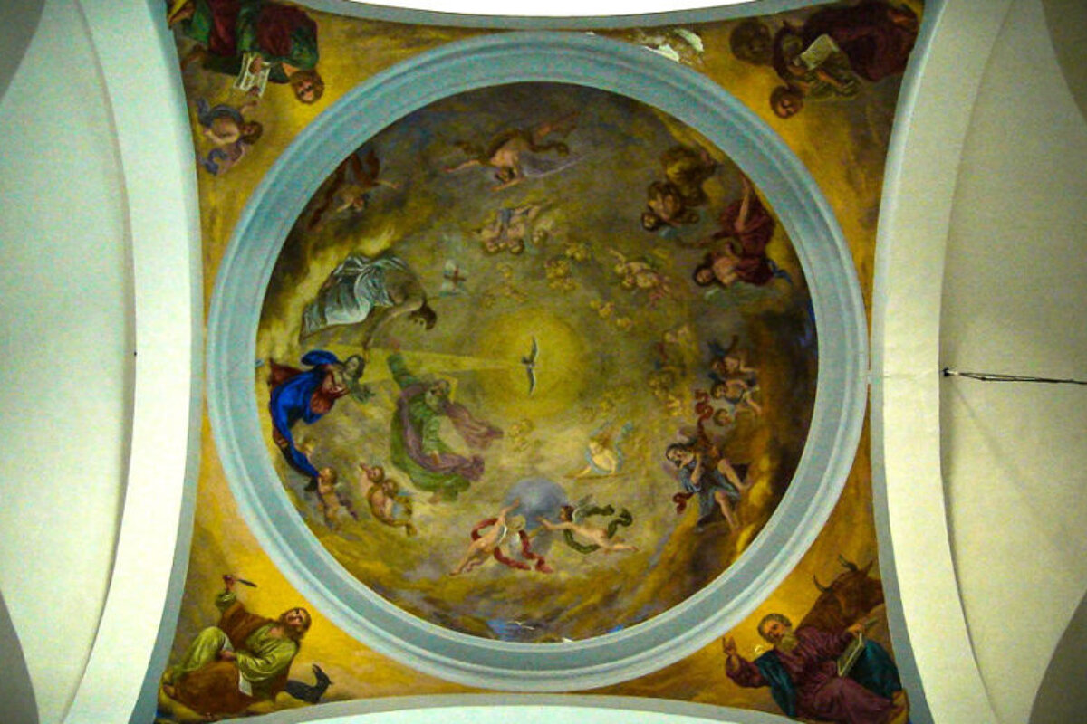photo of a religious fresco
