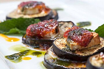 Es Jardins de Fruitera Restaurant, Santa Gertrudis style of cuisine