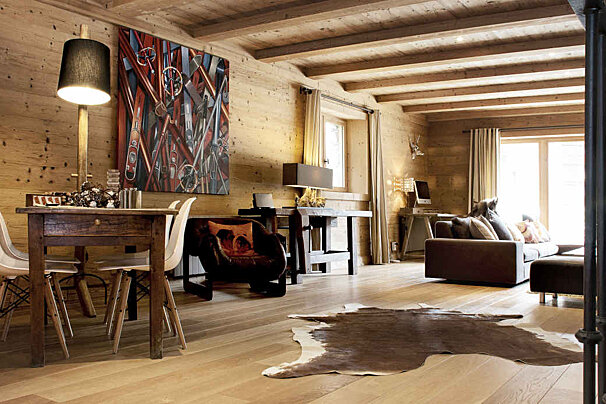 Grand Sarire Chalet, Le Fornet lounge