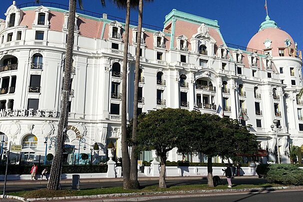 Le Negresco Hotel, Nice exterior