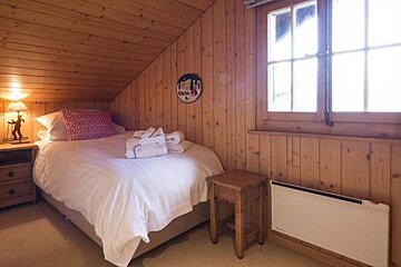 Merle Blanc Chalet, Verbier single room