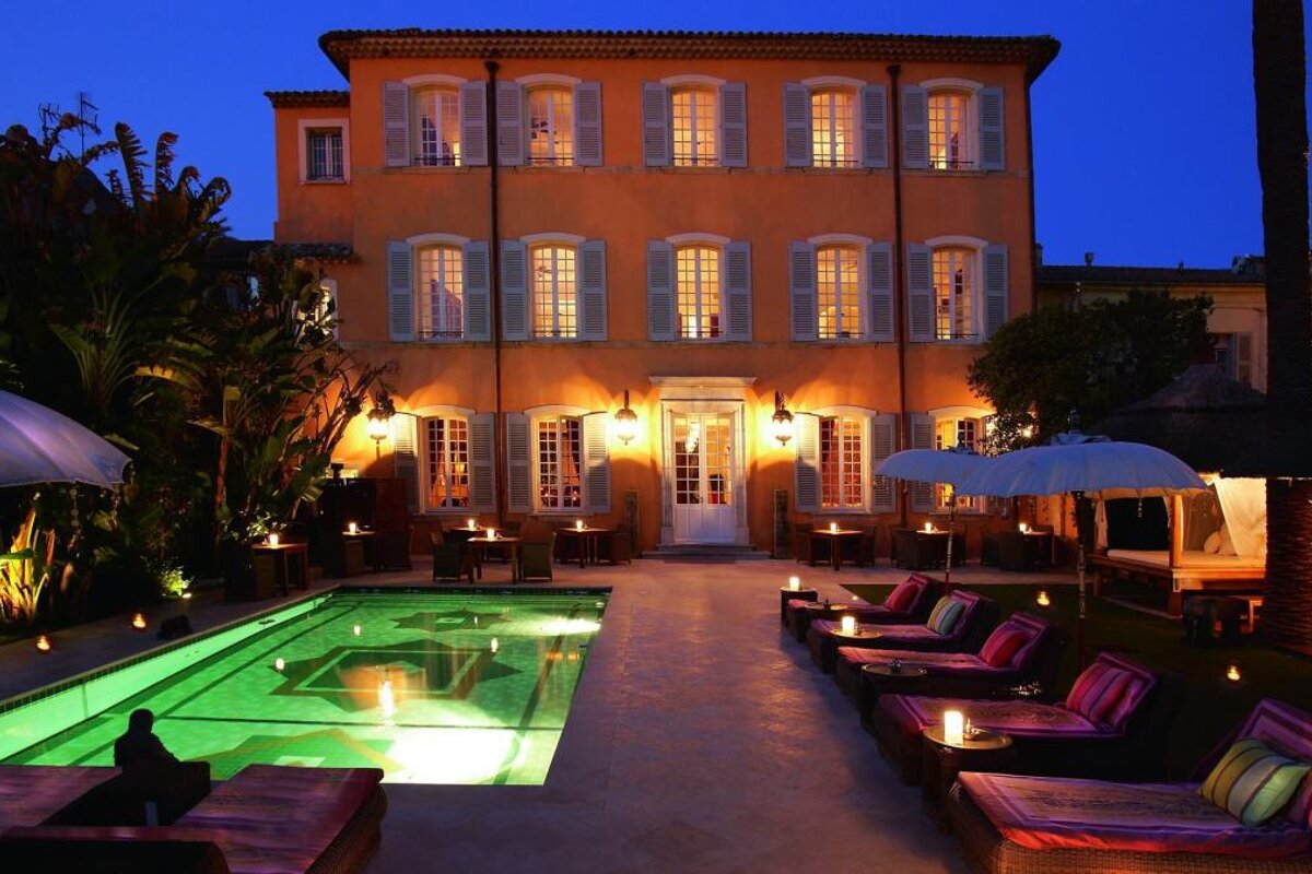Pan dei Palais Boutique Hotel, Saint-Tropez outdoor swimming pool