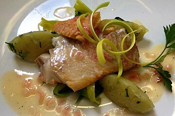 Auberge du Bois Prin Restaurant, Chamonix style of cuisine