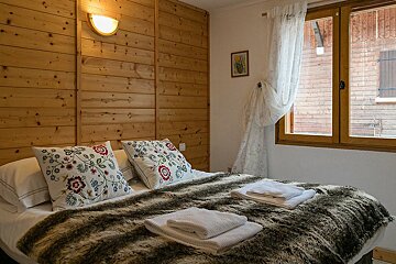 Les Prodains Apartment, near Avoriaz triple bedroom