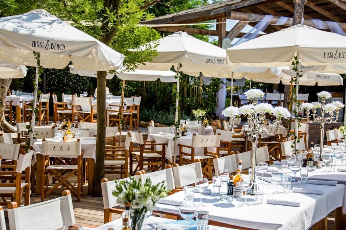 Nikki Beach Beach Club, Saint Tropez restaurant