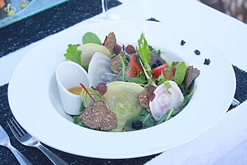 A'Trego Restaurant, Cap d'Ail style of cuisine