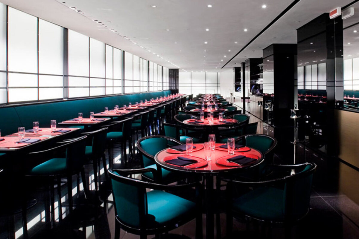 Emporio Armani Cafe, Milan interior