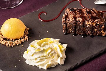 Le Matafan Restaurant, Belle Plagne dessert