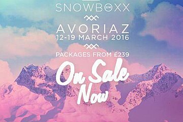 Snowboxx is Coming to Avoriaz