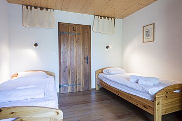Terrier Chalet, Verbier - Centre twin bedroom