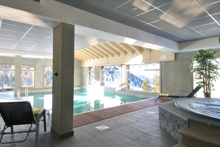 Carlina Hotel, Belle Plagne spa area