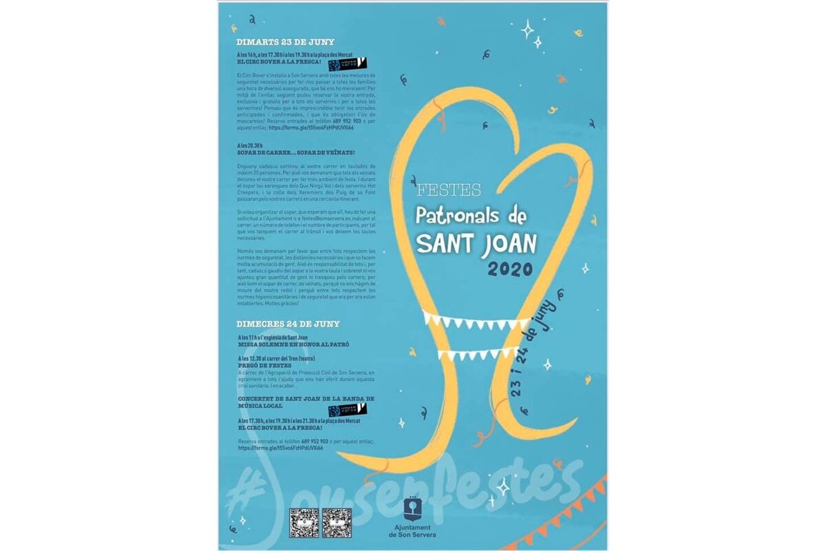 Festes de Sant Joan 2020, Son Servera