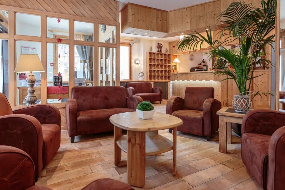 La Galise Hotel, Val d'Isere lounge room 