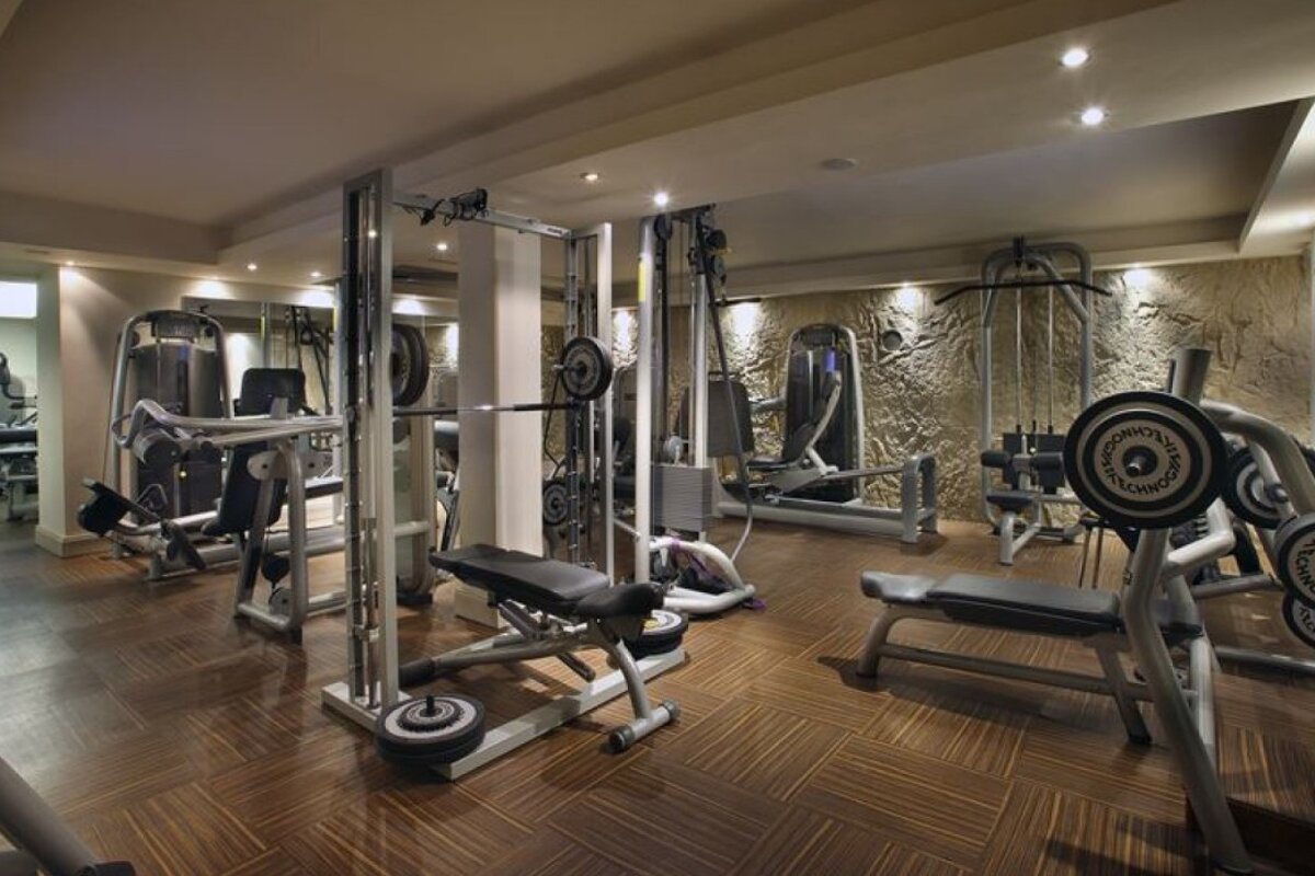 Le Lana Hotel, Courchevel gym room