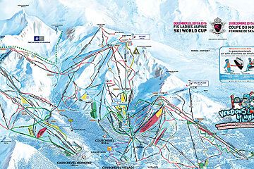About Courchevel Maps