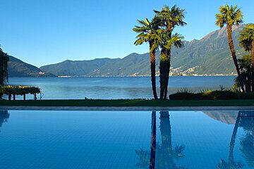 Eden Roc Hotel, Ascona view