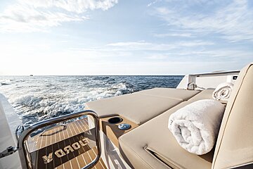 A boat with the word yorole on the side