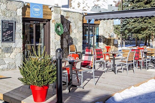 Tummy Gourmet Restaurant, Tignes - Val Claret restaurant terrasse