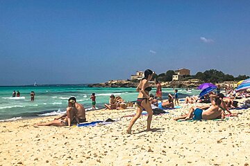Es Trenc Beach, Ses Covetes