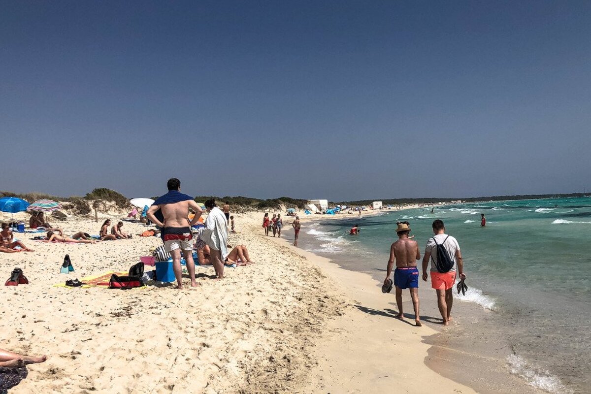 Es Trenc Beach, Ses Covetes