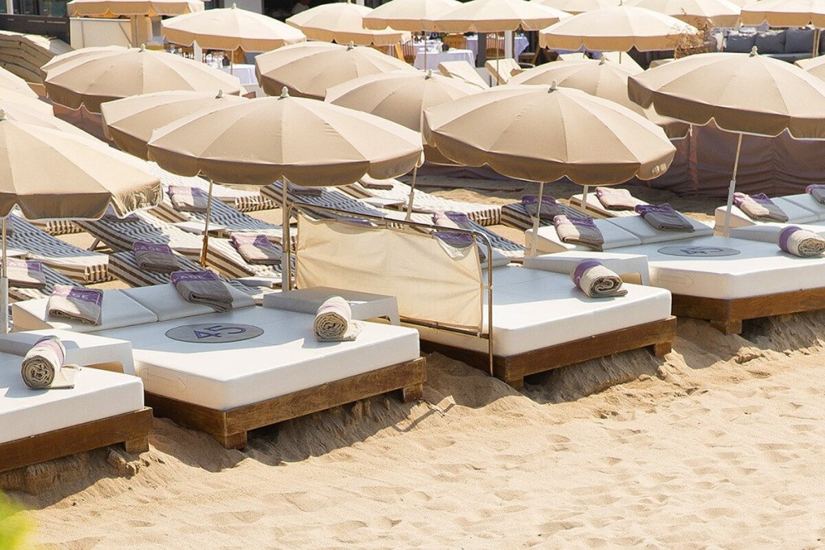 La Plage 45 Beach Club, Cannes beach