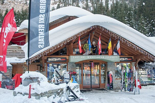 Skimium - Lac & Montagne Sports Ski Hire, Montriond exterior